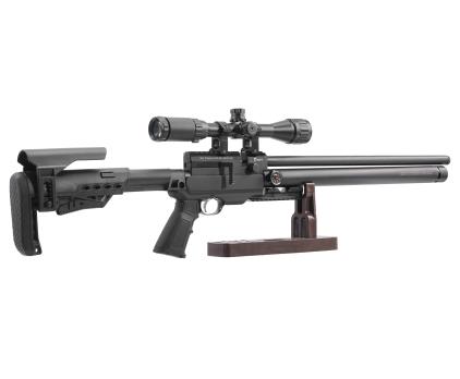 Пневматическая винтовка Kuzey K60 Tactical (пластик, телескоп. приклад, PCP, 3 Дж, баллон 500 см3) 6,35 мм