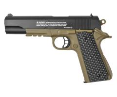 Пистолет пневматический Crosman S1911 (мишень+шарики, 3 Дж, пластик, спринг) 4.5 мм