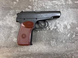 Пистолет пневматический Borner PM 49 (3Дж, Макаров, металл, неподвижный затвор) кал. 4.5 мм