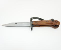 ММГ штык-нож ШНС-001-01 (АКМ), коричн. рукоятка с резин. накладкой «Люкс»