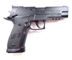 Пневматический пистолет Borner Z122 (SS P226, 3Дж, подвижный затвор, пластик) кал. 4.5 мм