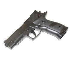Пневматический пистолет Borner Z122 (SS P226, 3Дж, подвижный затвор, пластик) кал. 4.5 мм